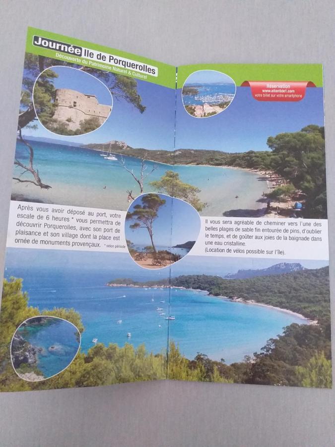 Joli Studio Res Au Calme En Rez De Jardin A Bandol. ภายนอก รูปภาพ